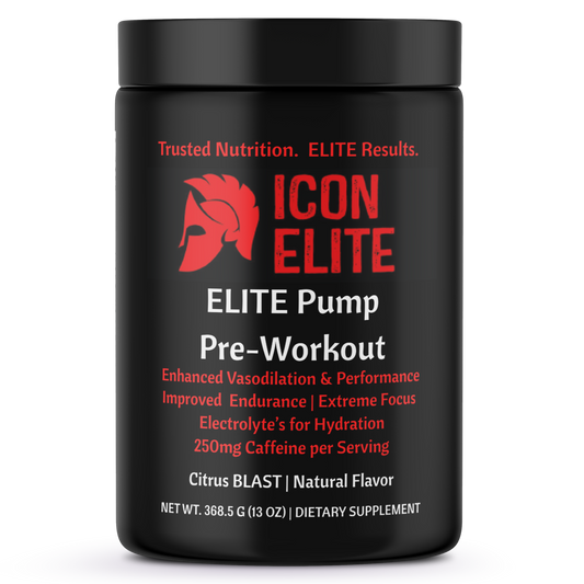 ELITE Pump Pre-Workout Citrus Blast
