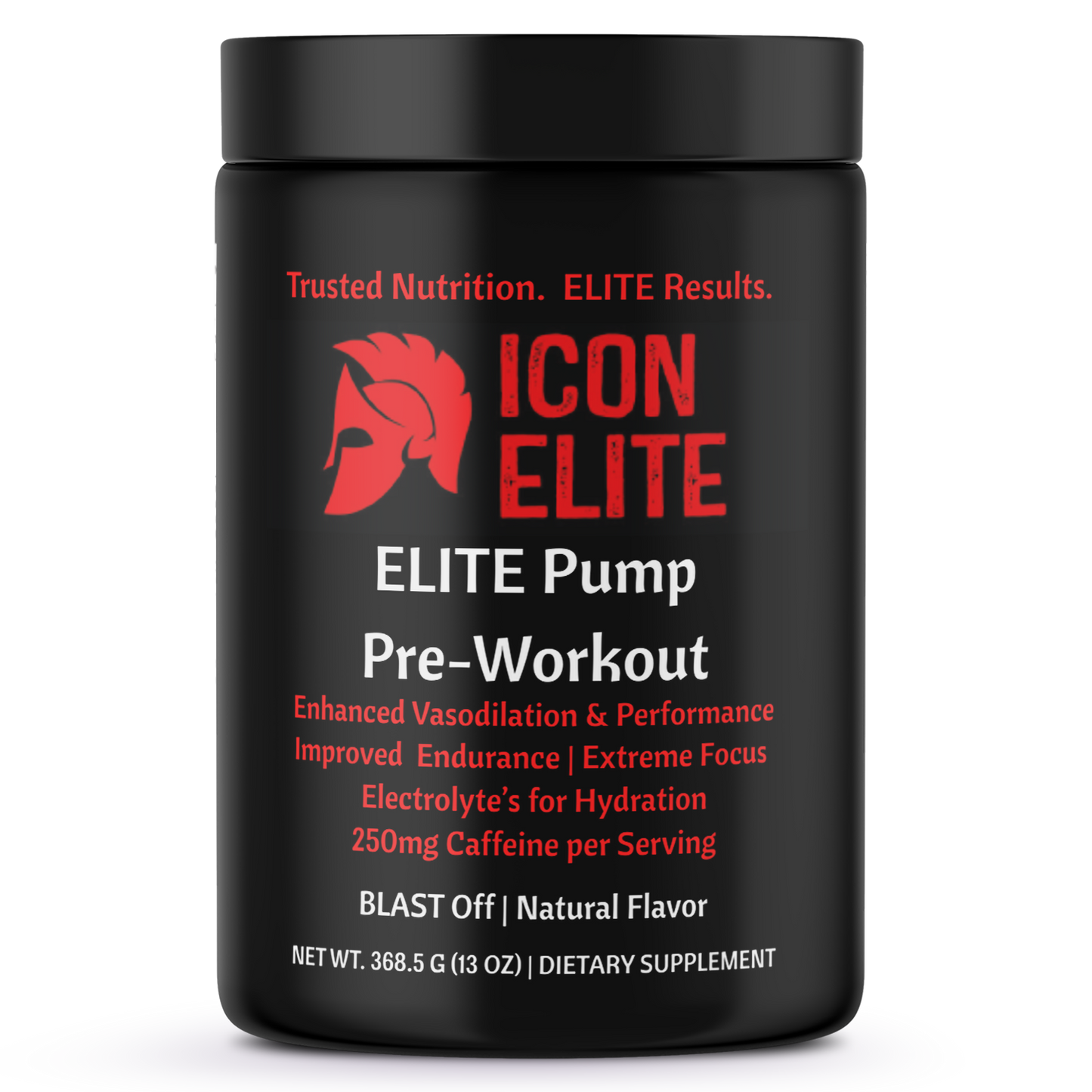 ELITE Pump Pre-Workout Blast Off