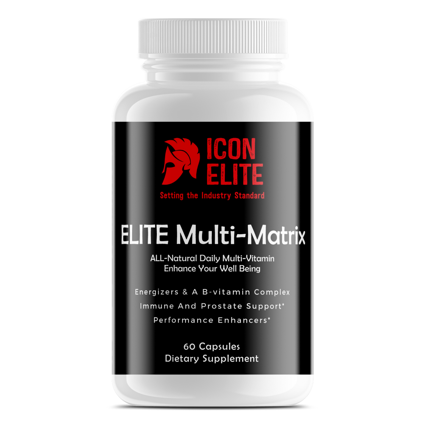 ELITE Multi-Matrix daily multivitamin & mineral supplement capsules
