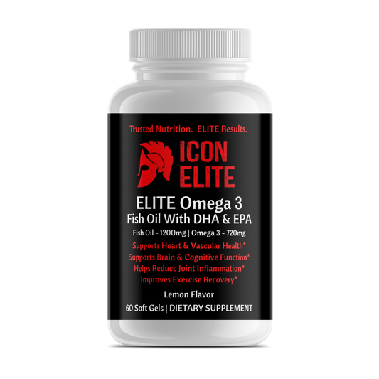 ELITE Omega-3 Fish Oil – EPA & DHA Softgels