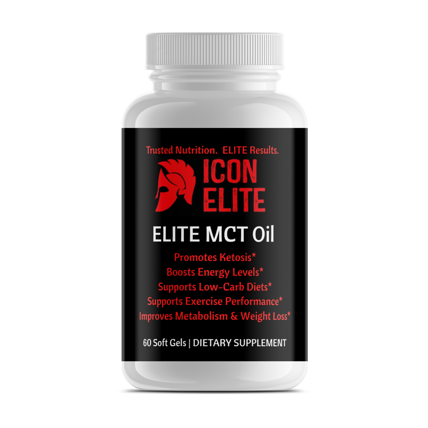 “ELITE Omega-3 Fish Oil EPA & DHA softgels”