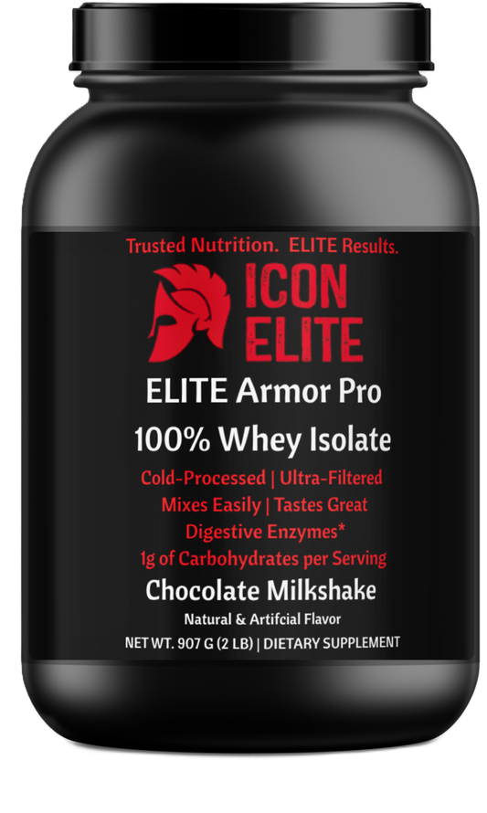 ELITE Armor Pro 100% Whey Isolate Chocolate - 2LB