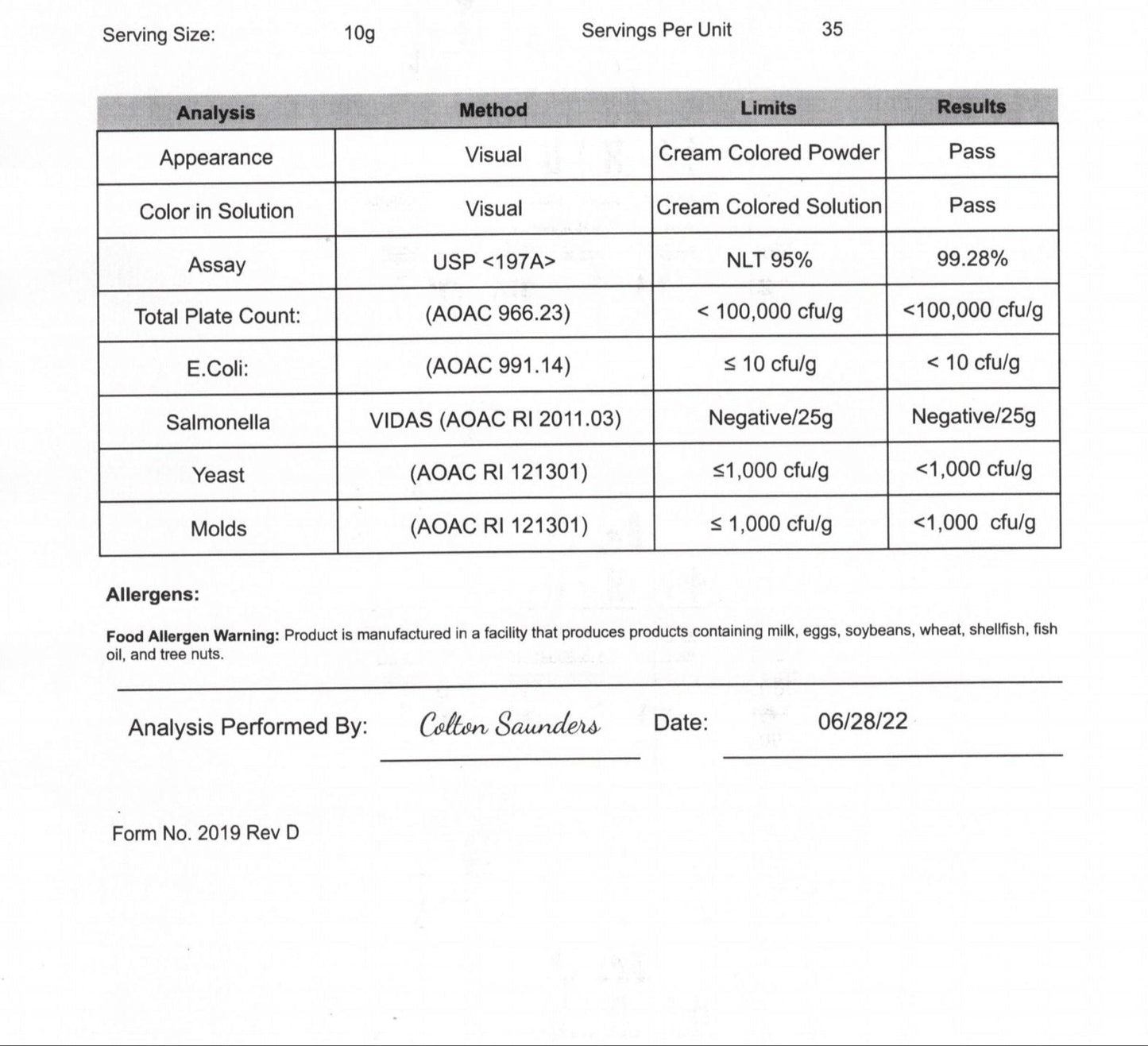 ELITE Collagen Type I & III Grass Fed