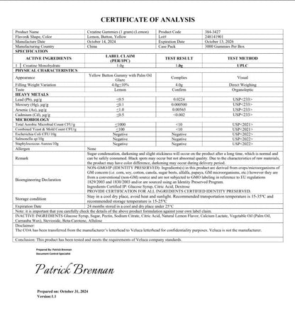 ELITE Strength Creatine Gummies